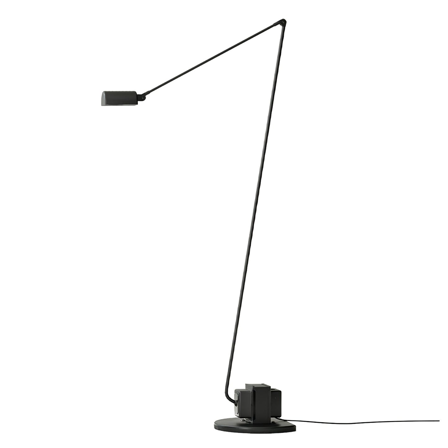 Dynamo Floor Lamp with LED Light and Adjustable Arms