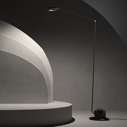 Dynamo Floor Lamp with LED Light and Adjustable Arms