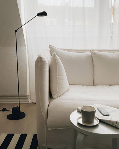 Dynamo Floor Lamp with LED Light and Adjustable Arms