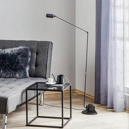 Dynamo Floor Lamp with LED Light and Adjustable Arms