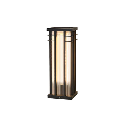 Double Axis Outdoor Post Lamp - Solar LED Waterproof Light
