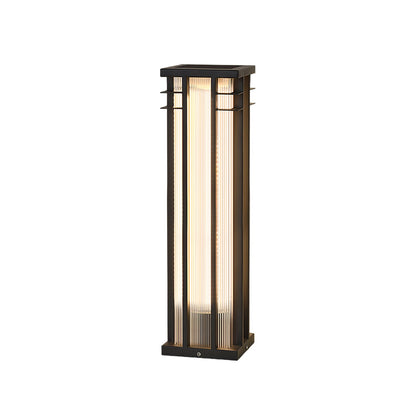 Double Axis Outdoor Post Lamp - Solar LED Waterproof Light