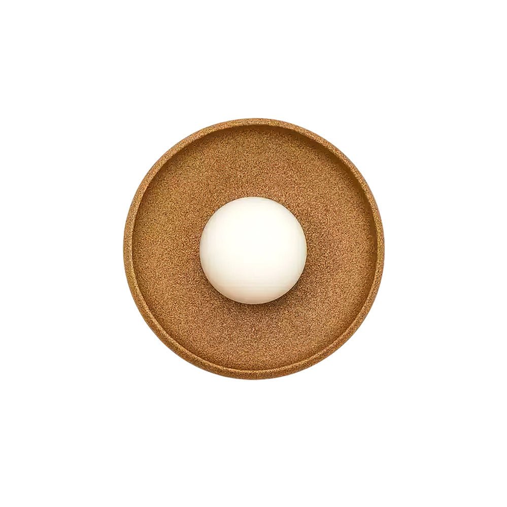 Dusk Round Wall Light - LED Indoor Ceramic Fixture