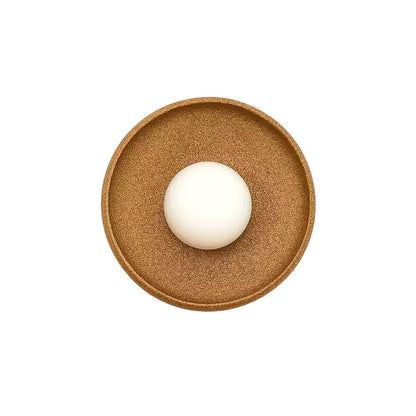 Dusk Round Wall Light - LED Indoor Ceramic Fixture