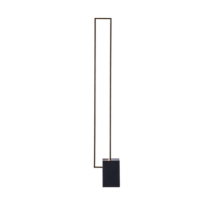 Edge Floor Lamp with Integrated LED - Modern Black Design