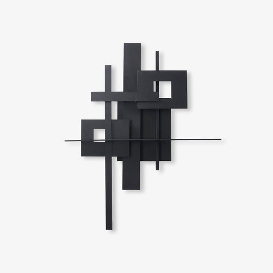 Eithne Planar Wall Lamp LED Black Metal Indoor Lighting