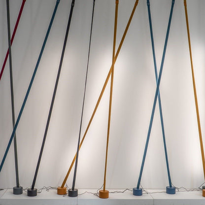 Elastica Arbitrary Floor Lamp with Adjustable LED Light
