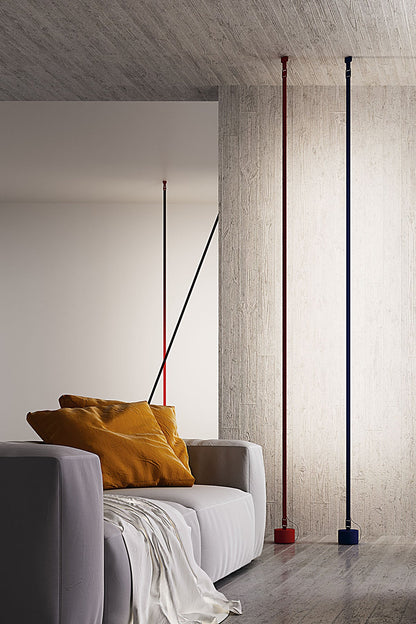 Elastica Arbitrary Floor Lamp with Adjustable LED Light