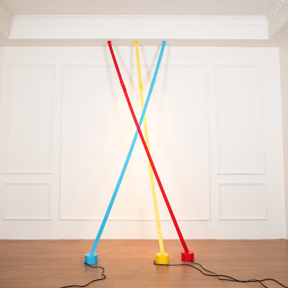 Elastica Arbitrary Floor Lamp with Adjustable LED Light