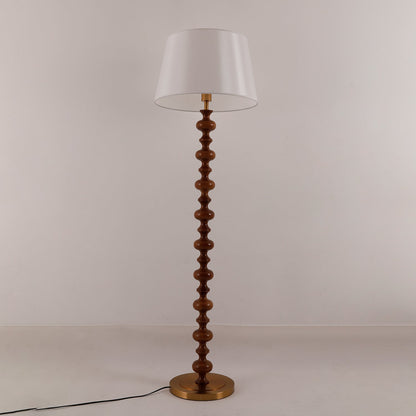 Eleanor Floor Lamp - Elegant LED Light with Black Base