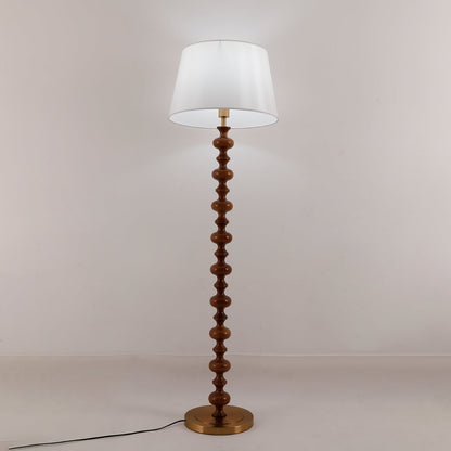 Eleanor Floor Lamp - Elegant LED Light with Black Base