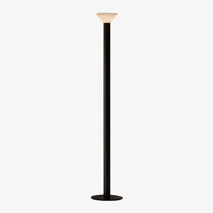 Elena Torchere Floor Lamp LED Indoor Lighting Black Chrome