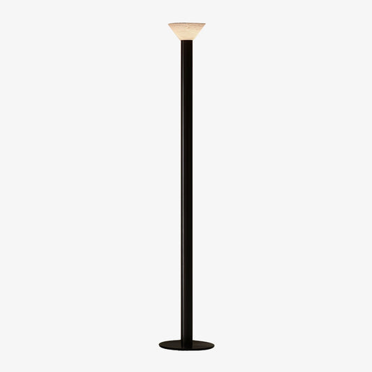 Elena Torchere Floor Lamp LED Indoor Lighting Black Chrome