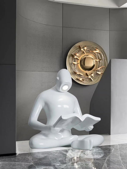 Elliott Reading Sculpture Floor Lamp - LED Indoor Lighting