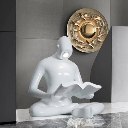 Elliott Reading Sculpture Floor Lamp - LED Indoor Lighting