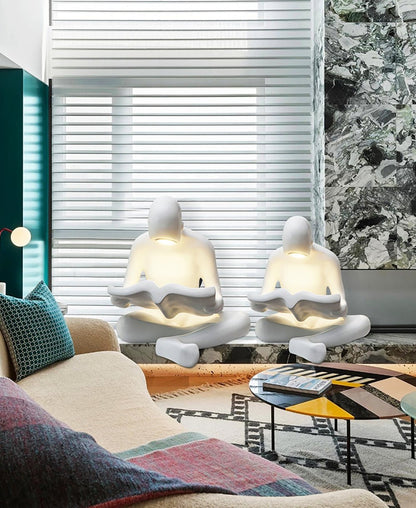 Elliott Reading Sculpture Floor Lamp - LED Indoor Lighting