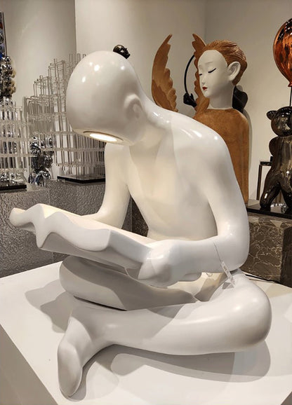 Elliott Reading Sculpture Floor Lamp - LED Indoor Lighting