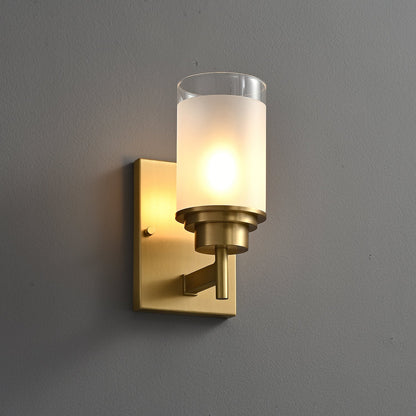 Elysian Wall Sconce LED Brass Indoor Light Fixture