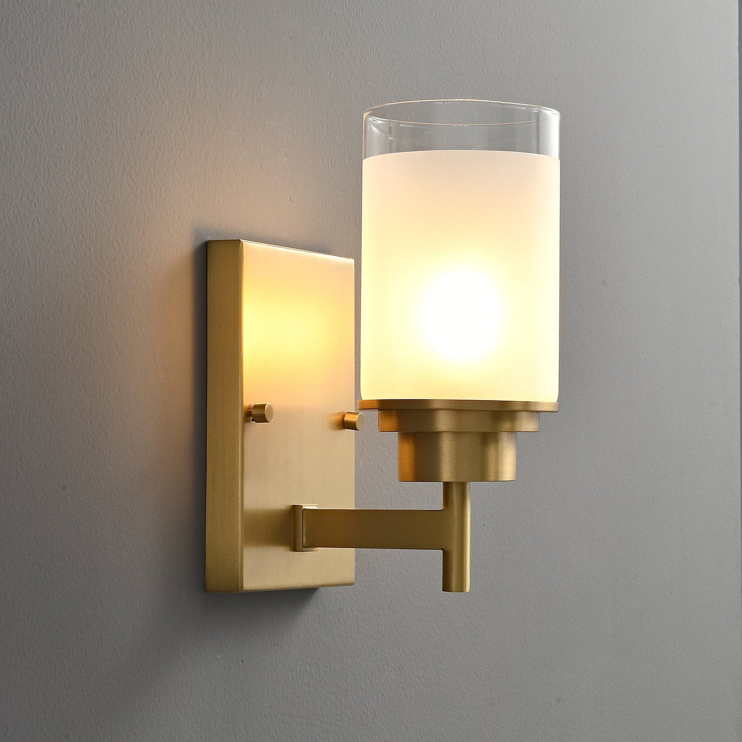 Elysian Wall Sconce LED Brass Indoor Light Fixture