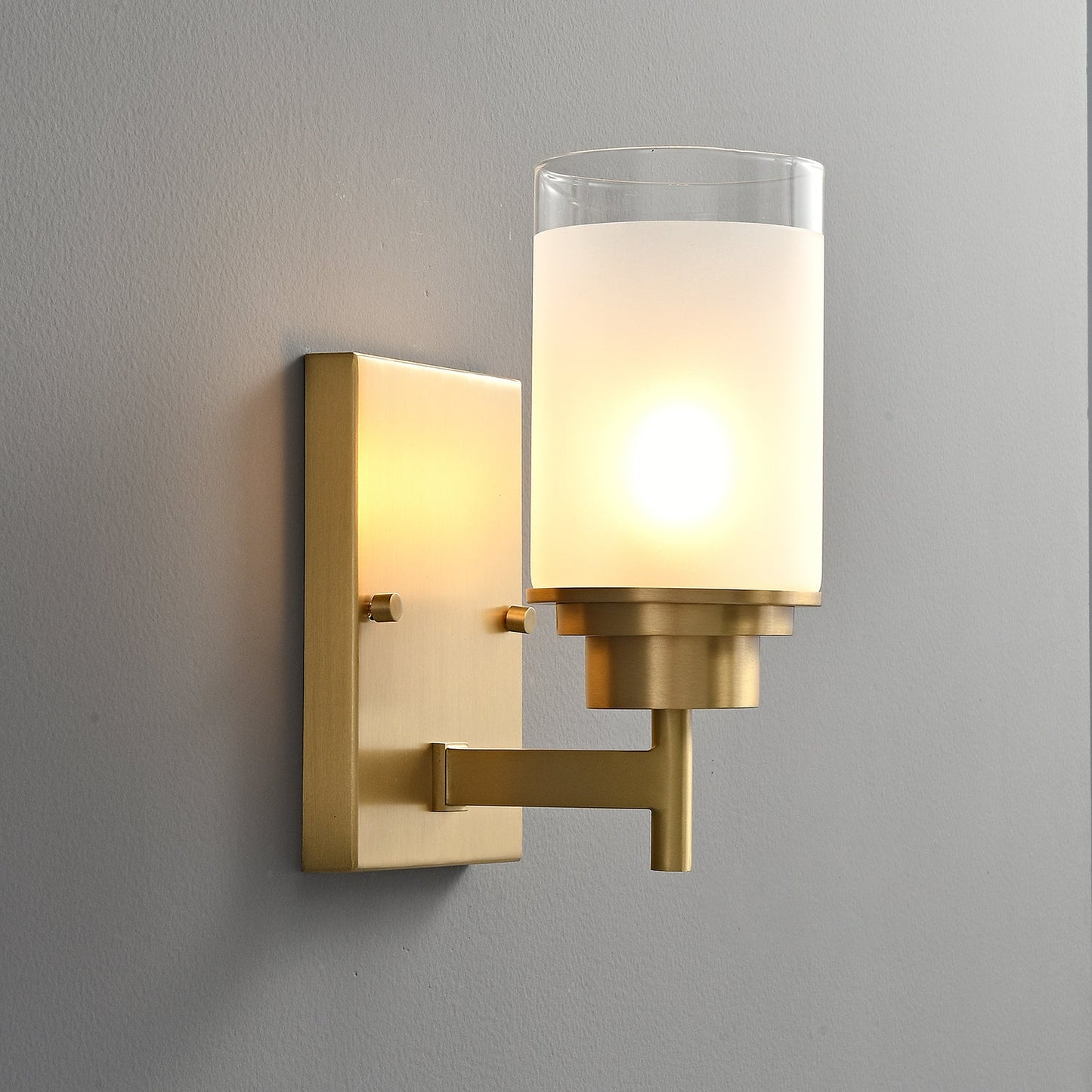 Elysian Wall Sconce LED Brass Indoor Light Fixture