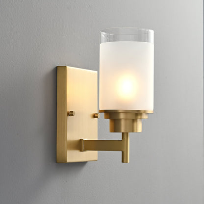 Elysian Wall Sconce LED Brass Indoor Light Fixture