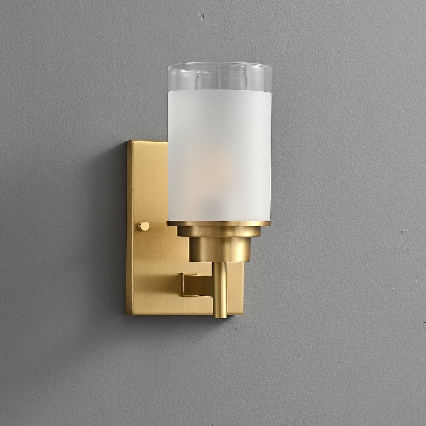 Elysian Wall Sconce LED Brass Indoor Light Fixture