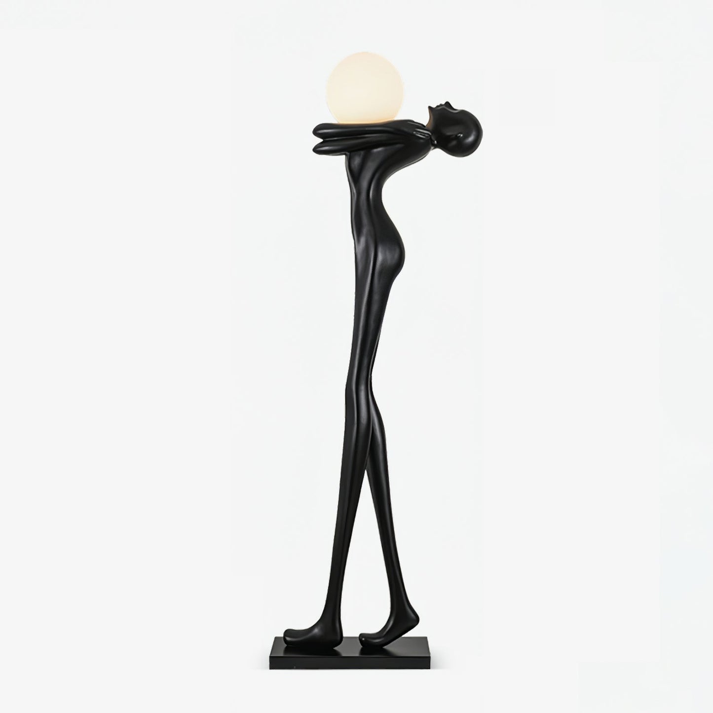 Embrace Ball Sculpture Floor Lamp - Modern LED Design