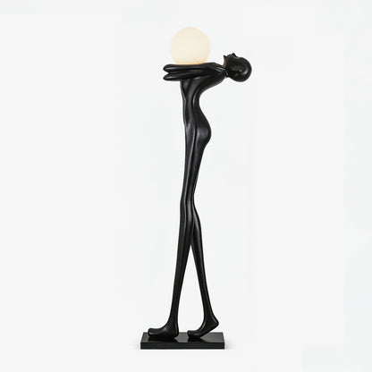 Embrace Ball Sculpture Floor Lamp - Modern LED Design