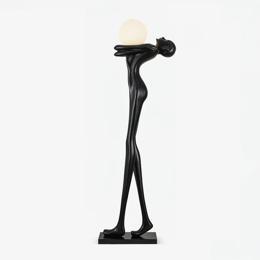 Embrace Ball Sculpture Floor Lamp - Modern LED Design