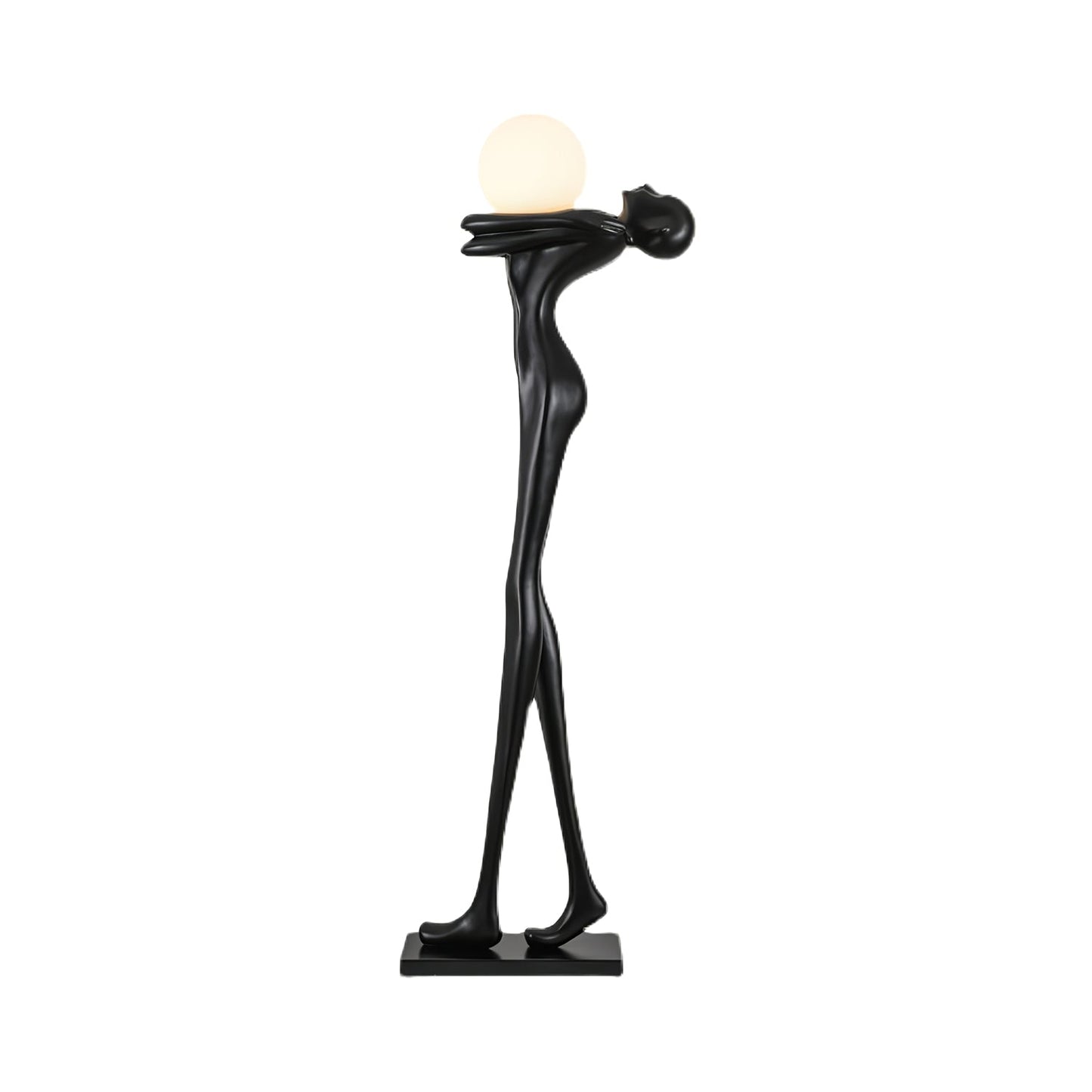 Embrace Ball Sculpture Floor Lamp - Modern LED Design