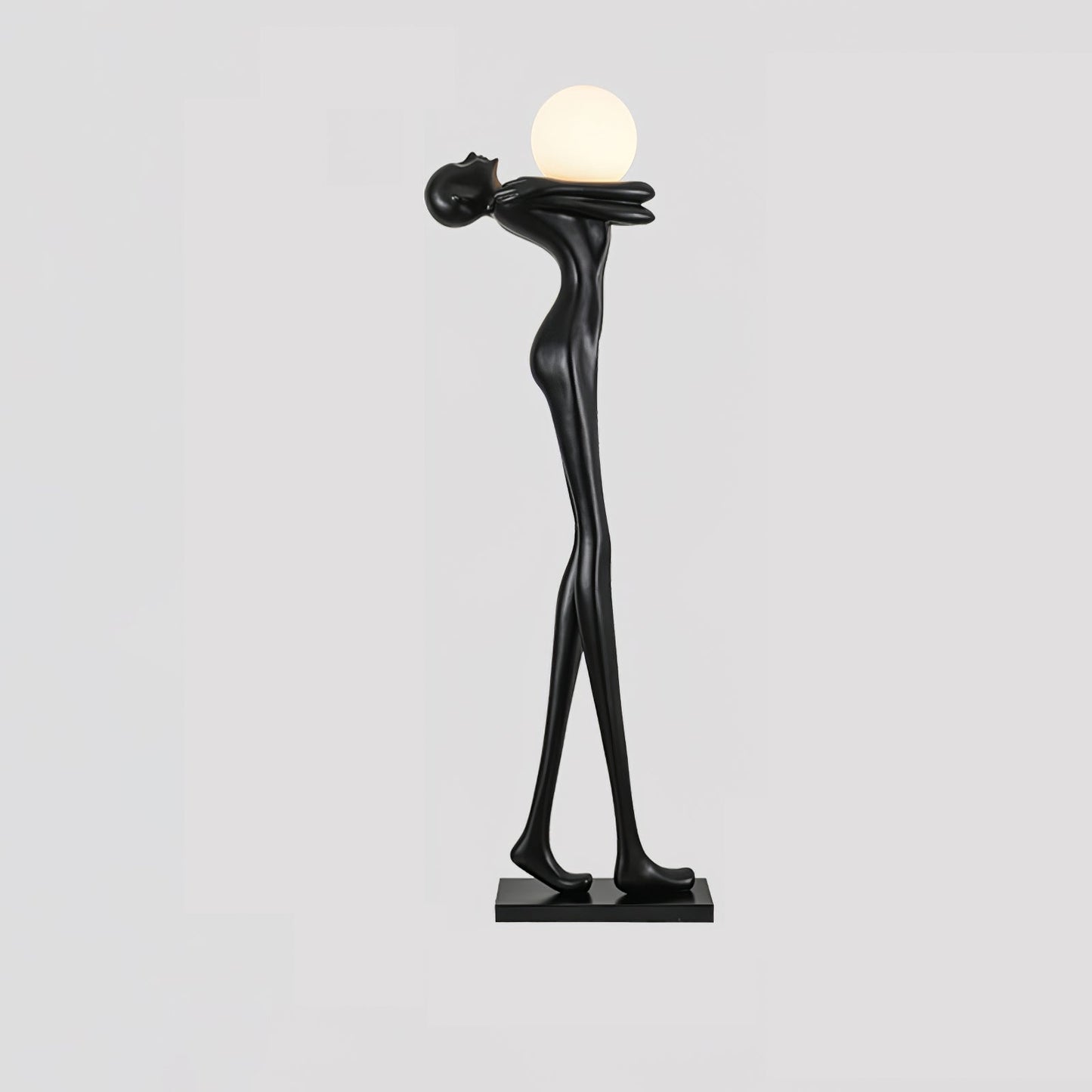 Embrace Ball Sculpture Floor Lamp - Modern LED Design