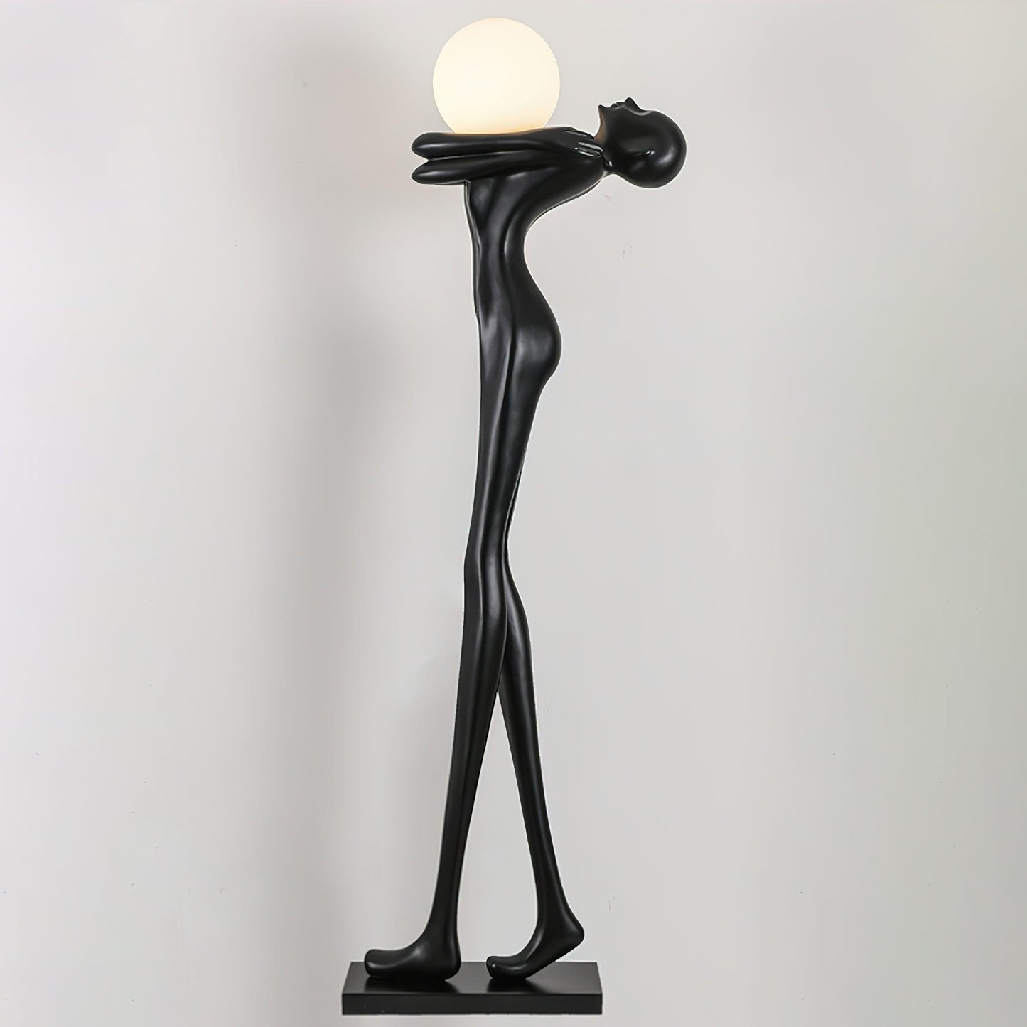 Embrace Ball Sculpture Floor Lamp - Modern LED Design