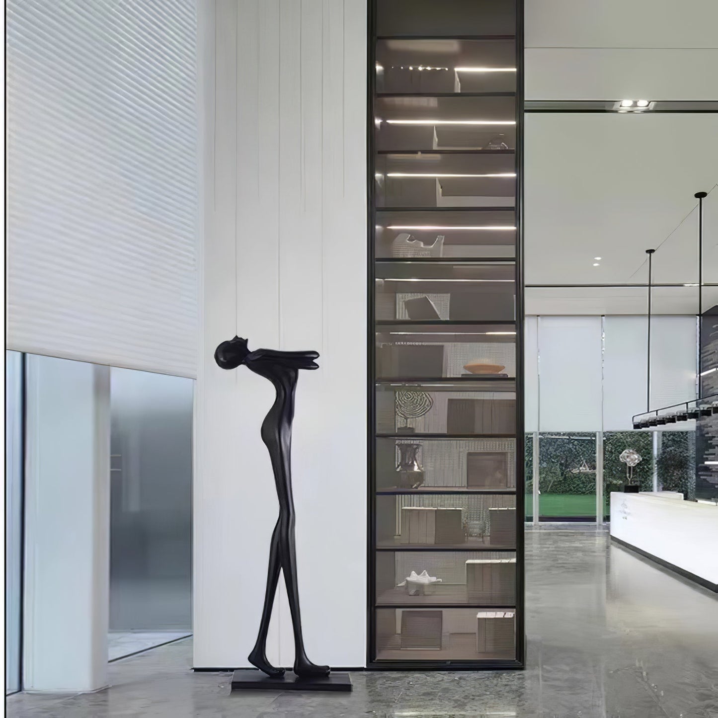 Embrace Ball Sculpture Floor Lamp - Modern LED Design