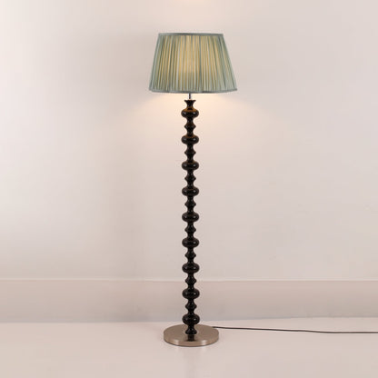 Emery Floor Lamp - Modern LED Indoor Lighting, Green Shade