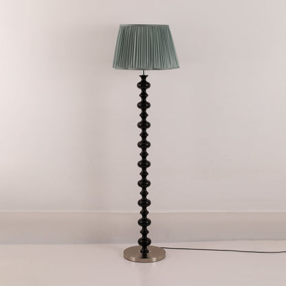 Emery Floor Lamp - Modern LED Indoor Lighting, Green Shade