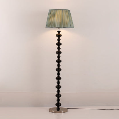 Emery Floor Lamp - Modern LED Indoor Lighting, Green Shade