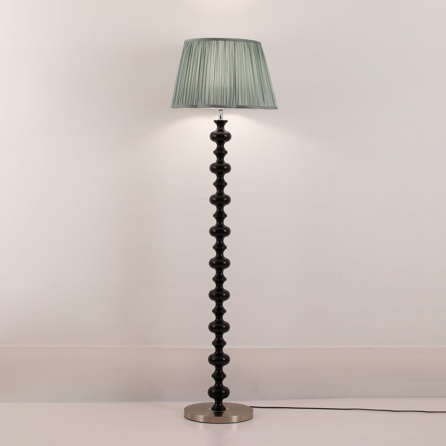 Emery Floor Lamp - Modern LED Indoor Lighting, Green Shade