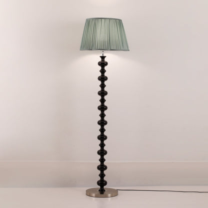 Emery Floor Lamp - Modern LED Indoor Lighting, Green Shade