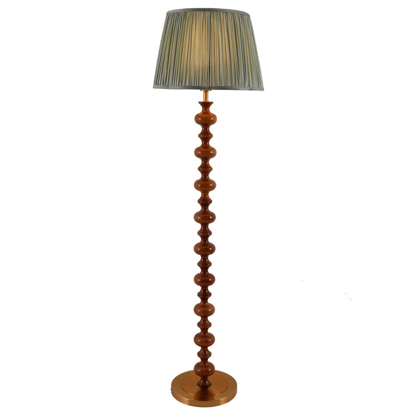 Emery Floor Lamp - Modern LED Indoor Lighting, Green Shade