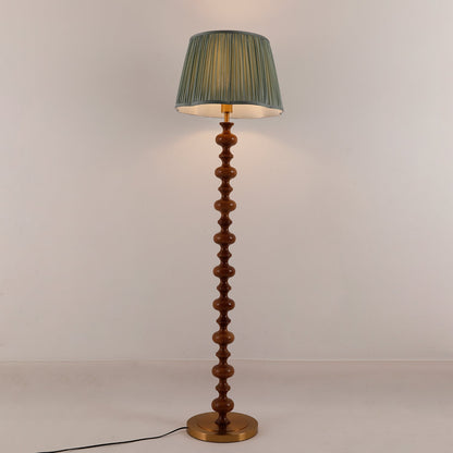 Emery Floor Lamp - Modern LED Indoor Lighting, Green Shade
