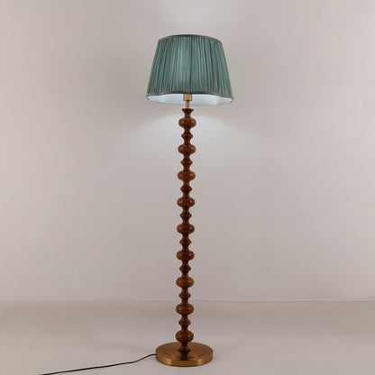 Emery Floor Lamp - Modern LED Indoor Lighting, Green Shade