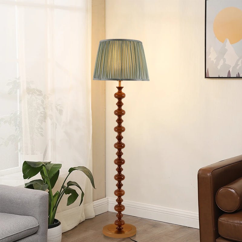 Emery Floor Lamp - Modern LED Indoor Lighting, Green Shade