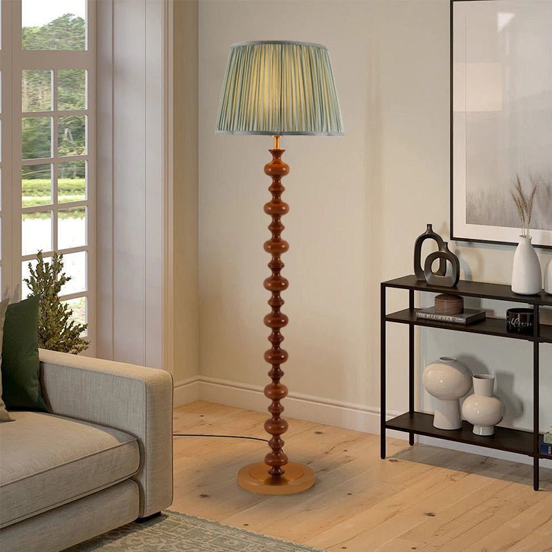 Emery Floor Lamp - Modern LED Indoor Lighting, Green Shade