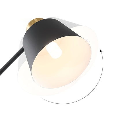 Emmental Floor Lamp - Adjustable LED Mid-Century Design