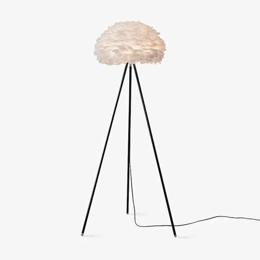 Eos Feather Floor Lamp - Elegant LED Lighting for Home