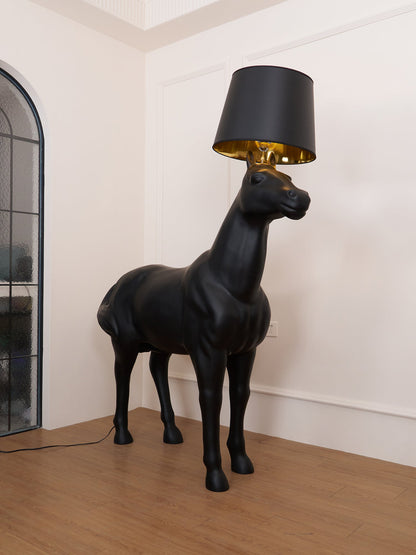 Equine Majesty Floor Lamp - Artistic LED Horse Design