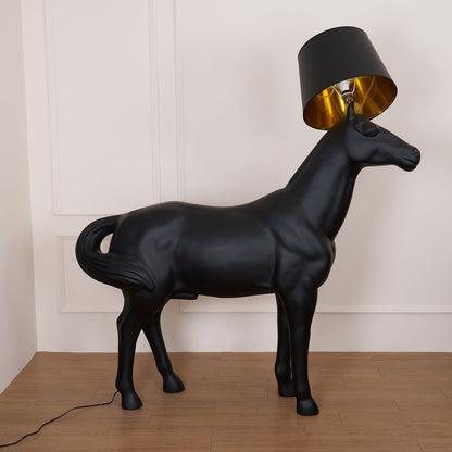 Equine Majesty Floor Lamp - Artistic LED Horse Design