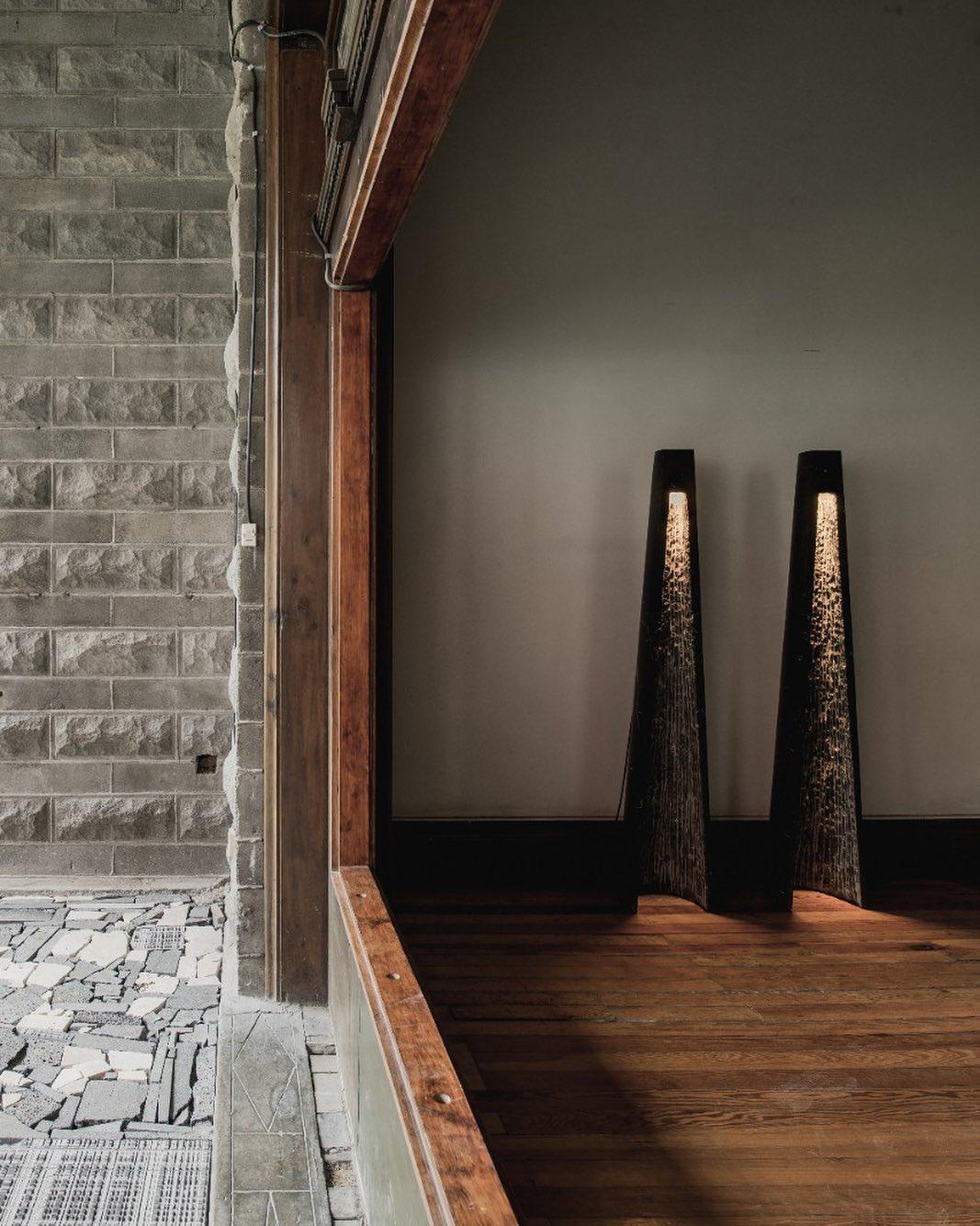 Estela Floor Lamp LED Marble Black Indoor Lighting 101cm