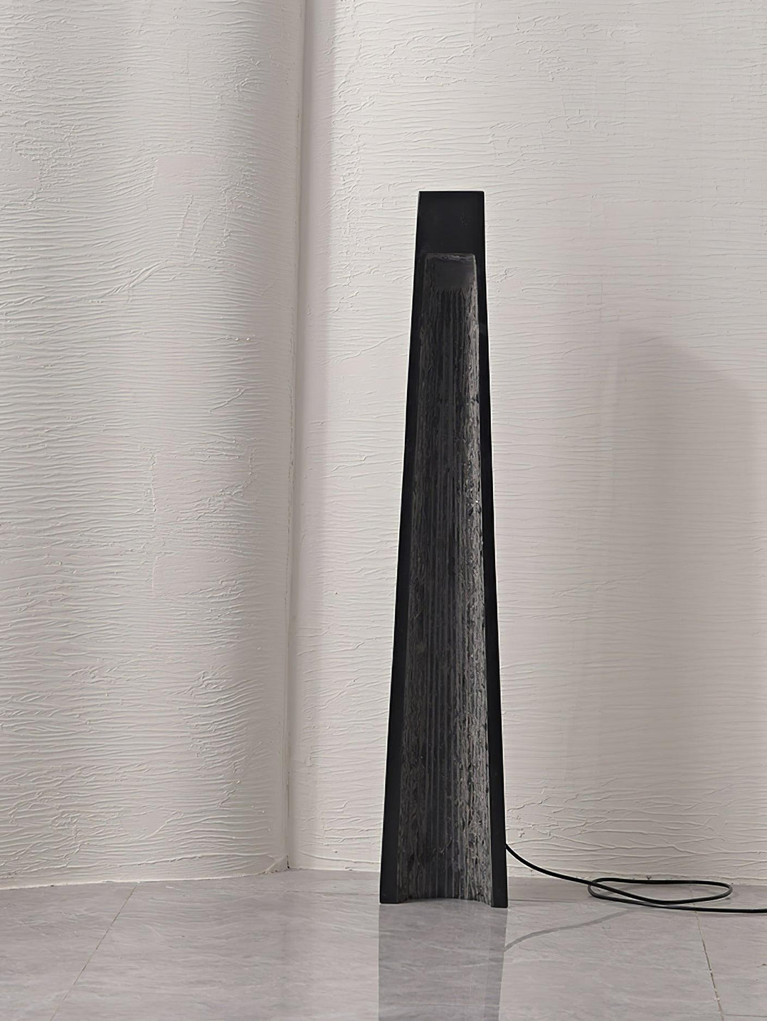 Estela Floor Lamp LED Marble Black Indoor Lighting 101cm