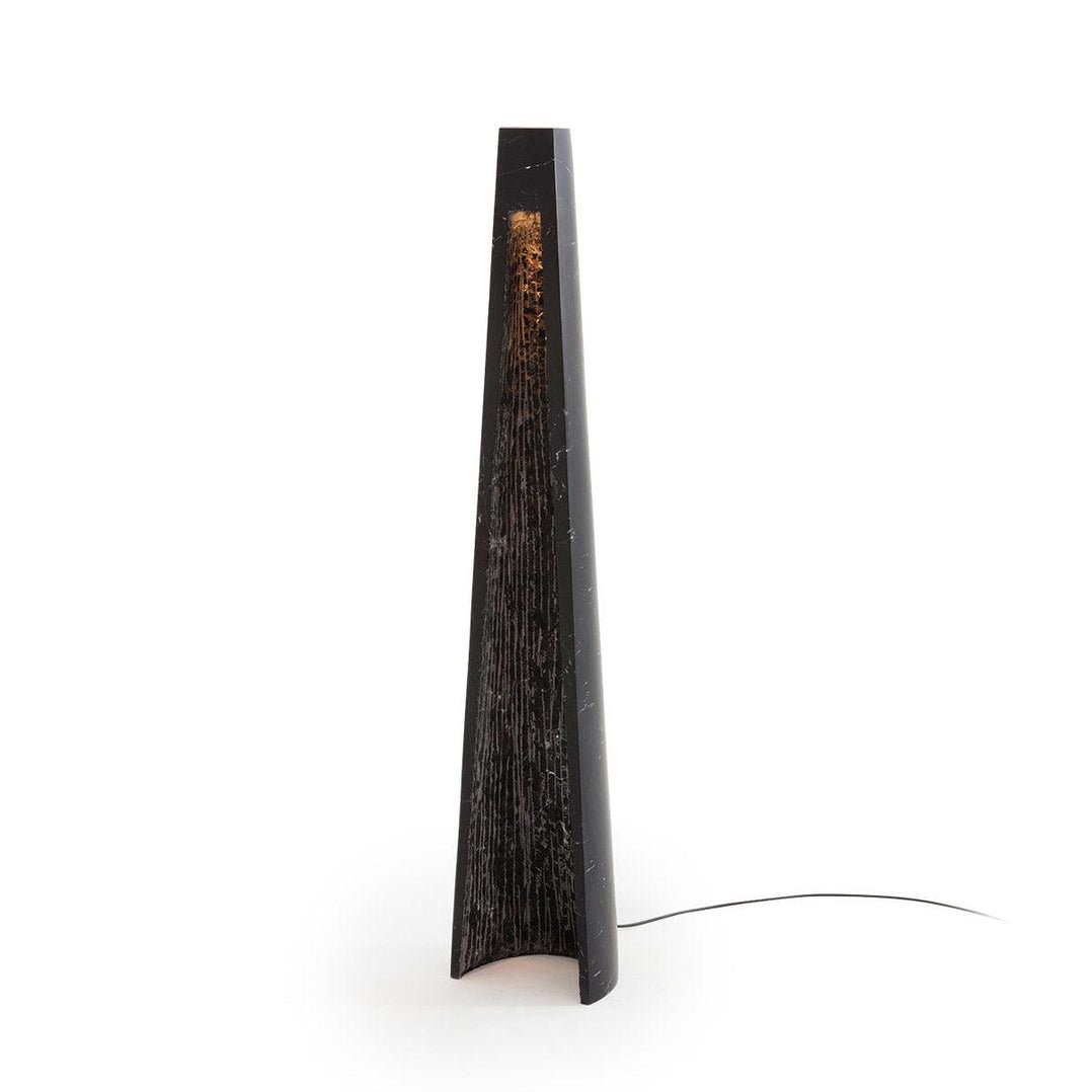 Estela Floor Lamp LED Marble Black Indoor Lighting 101cm